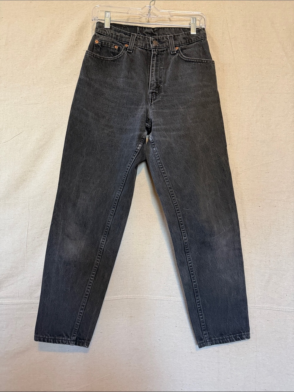 Vintage Levi's Black Relaxed Straight Jeans size 27